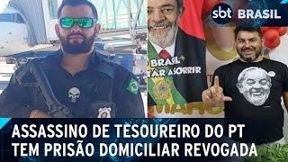 Justiça revoga prisão domiciliar de Guaranho, assassino de tesoureiro do PT | SBT Brasil (14/03/25)