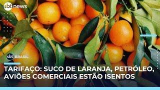 Trump pune Brasil com tarifa de 50%, mas adia início e poupa setores-chave | #SBTBrasil
