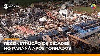 ▶️ SBT Manhã AO VIVO | Sistema de monitoramento confirma que Paraná foi atingido por 3 tornados