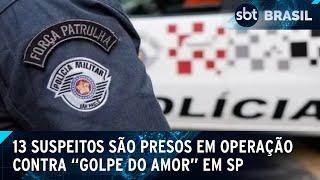 Golpe do amor: polícia desmantela quadrilha e prende suspeitos na Grande SP | SBT Brasil (25/03/25)