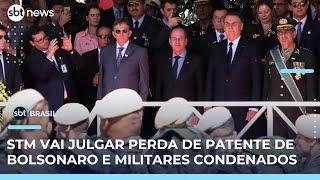 STF notifica Superior Tribunal Militar sobre condenados das Forças Armadas | #SBTBrasil 