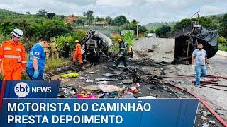 ▶️ SBT News | Caminhoneiro envolvido em acidente com 41 mortos é liberado pela polícia