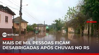 Chuvas intensas deixam 4 mortos no Rio Grande do Sul | #SBTNotícias