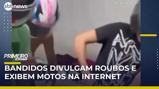 Bandidos de 'quadrilha ostentação' roubam motos e publicam vídeos na internet | #PrimeiroImpacto