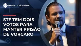 Caso Master: Mendonça e Fux votam por manter prisão de Vorcaro | #RadarNews