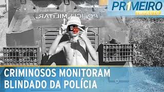 RJ: Bandidos usam drones para monitorar blindado da polícia | Primeiro Impacto (22/01/25)