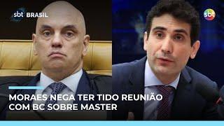 Moraes e Galípolo tiveram "inúmeras conversas, mas republicanas", dizem fontes | #SBTBrasil