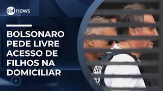 Defesa de Bolsonaro pede ampliação de acesso familiar em prisão domiciliar | #NewsSábado