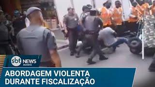 SP: Senegaleses são agredidos por PMs durante fiscalização no Brás | #SBTNews Manhã (20/01/25)