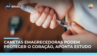 Canetas emagrecedoras podem reduzir risco de infarto e AVC, indica estudo | #SBTBrasil
