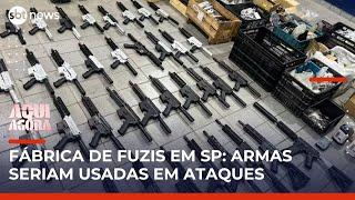 Fábrica clandestina de fuzis é descoberta no interior de SP e dois suspeitos são presos | #AquiAgora