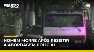 Homem morre após perseguição e confronto com a polícia | #PrimeiroImpacto