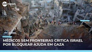 ONG diz que quantidade de ajuda em Gaza é "ridiculamente inadequada" | SBT Brasil (21/05/25)