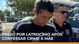 Mãe leva filho à polícia após ele confessar participação em latrocínio | #SBTManhã