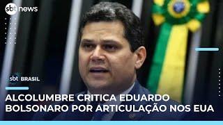 Alcolumbre comenta demissão de servidor e manda indireta a Eduardo Bolsonaro | #SBTBrasil 