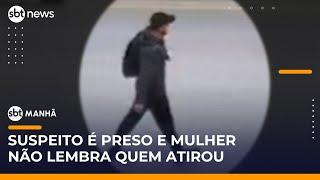 Mulher leva 5 tiros e sobrevive, mas diz não lembrar quem atirou | #SBTManhã (30/05/25)