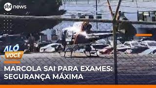 Sob forte esquema de segurança, Marcola passa por exame em hospital de Brasília |#AlôVocê (05/06/25)
