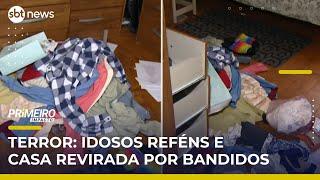 Bandido faz família de idosos reféns em SP e polícia resgata vítimas | #PrimeiroImpacto