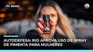 Alerj aprova uso de spray de pimenta em legítima defesa para mulheres no RJ 