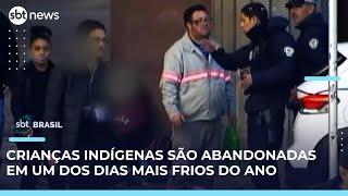 Polícia identifica responsáveis por abandono de crianças indígenas no RS | #SBTBrasil 
