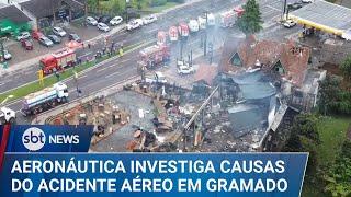 Governo do RS confirma morte das 10 pessoas a bordo do avião que caiu em Gramado | #SBTNews (23/12/24)