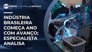 Indústria reage, mas recuperação ainda não é consistente, diz especialista | #CentraldeNotícias