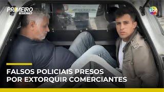 Falsos policiais são presos por extorsão a comerciantes no Brás, em SP | #PrimeiroImpacto