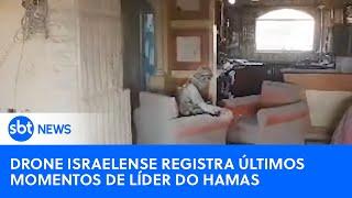 Drone israelense registra últimos momentos de Yahya Sinwar, líder do Hamas