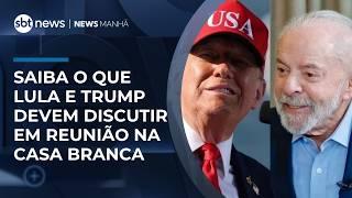 Lula e Trump discutem economia, Pix, combate ao crime organizado e mais | #NewsManhã