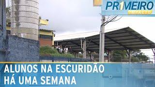 Escola estadual na zona sul de SP está sem energia há uma semana | Primeiro Impacto (20/03/25)
