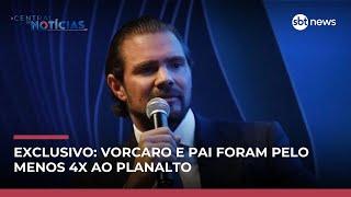 Vorcaro e pai foram 4 vezes ao Planalto para reuniões fora da agenda