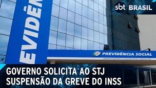 Governo entra com ação no STJ para pausar greve no INSS | SBT Brasil (24/07/24)
