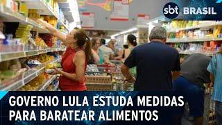 Ministros descartam “xepa” para baratear alimentos e estudam medidas | SBT Brasil (23/01/25)