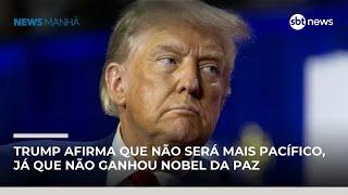 Trump intensifica pressão por controle da Groenlândia após não receber Nobel da Paz | #NewsManhã