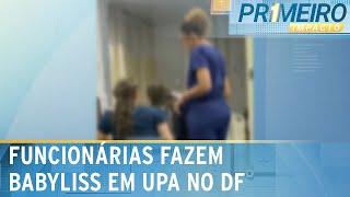 Enfermeiras são flagradas fazendo babyliss enquanto pacientes aguardam | Primeiro Impacto (22/11/24)