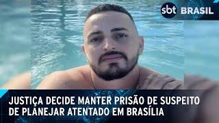 Quem é o homem preso após anunciar atentado em Brasília | SBT Brasil (30/12/24)