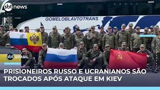 Rússia e Ucrânia trocam prisioneiros de guerra após novos ataques | SBT Brasil (24/05/25)