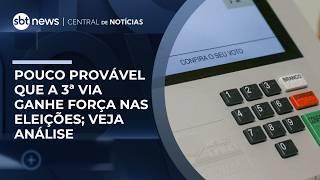 É pouco provável que 3ª via ganhe força, avalia diretor da Paraná Pesquisas | #CentraldeNotícas