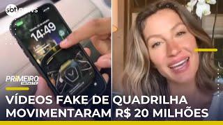Golpe milionário com vídeos falsos de famosos é desmascarado pela polícia | #PrimeiroImpacto