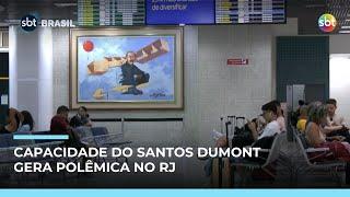 Prefeito do Rio critica decisão da Anac sobre ampliação do Santos Dumont | #SBTBrasil