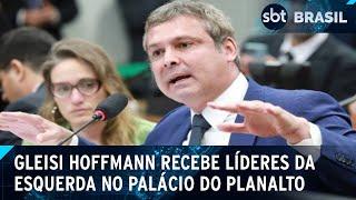 Líder do PT quer impedir Eduardo Bolsonaro de assumir comissão | SBT Brasil (11/03/25)