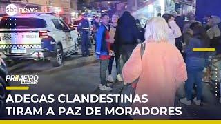 Adegas clandestinas causam transtornos e tiram o sono dos moradores na Grande SP | #PrimeiroImpacto