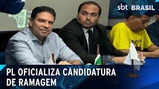 Ramagem oficializa candidatura à prefeitura do Rio | SBT Brasil (22/07/24)