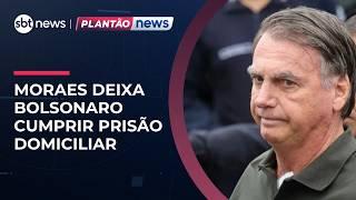 Alexandre de Moraes autoriza Bolsonaro cumprir prisão domiciliar temporária | #CentraldeNotícias