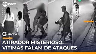 Vítimas de “atirador misterioso” em São Bernardo do Campo (SP) relatam terror | #SBTManhã