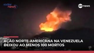 Ação norte-americana na Venezuela deixou ao menos 100 mortos, diz ministério