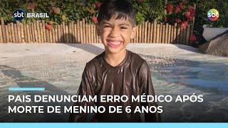 Menino de 6 anos morre em hospital de Manaus; família denuncia erro médico
