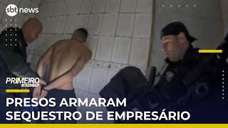 Suspeitos são presos por sequestro de comerciante armado por funcionários em SP | #PrimeiroImpacto