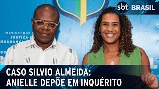 Anielle presta depoimento em inquérito sobre acusações contra Silvio Almeida | SBT Brasil (02/10/24)