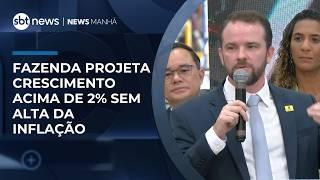Fazenda projeta crescimento acima de 2% sem alta da inflação | #NewsManhã